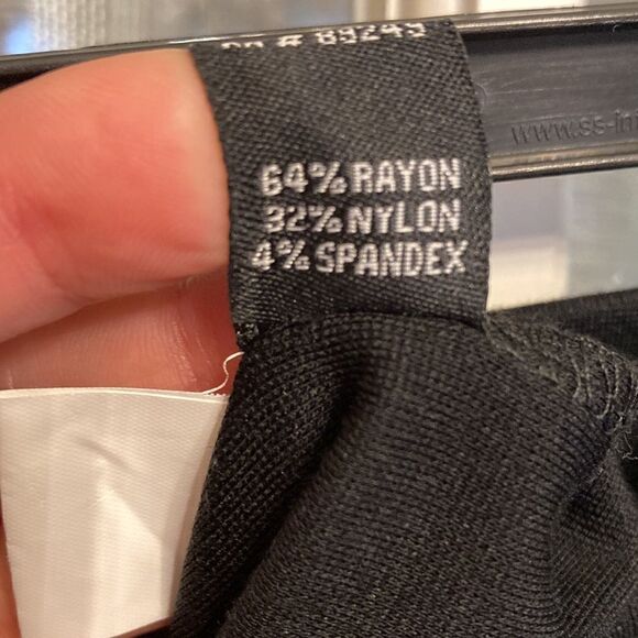 Cropped Flare Retro Style Black Pants - Picture 9 of 11